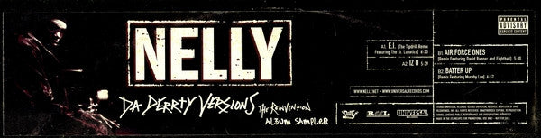 Nelly : Da Derrty Versions (The Reinvention) (Album Sampler) (12", Promo, Smplr)