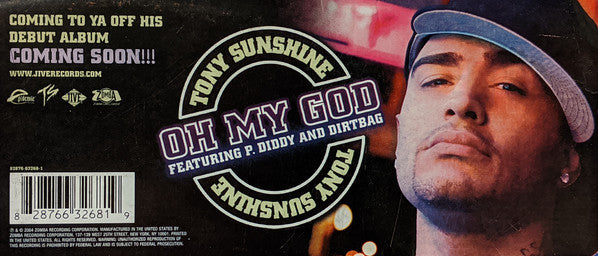 Tony Sunshine : Oh My God (12", Single)