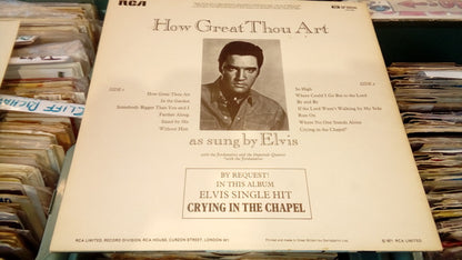 Elvis Presley : How Great Thou Art (LP, Album)
