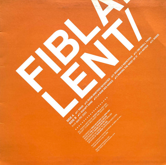 Fibla : Lent (LP)