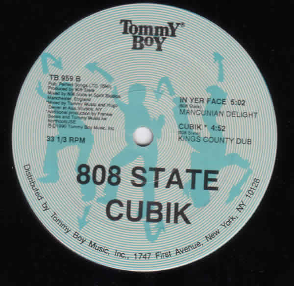 808 State - Cubik (12", Lab)
