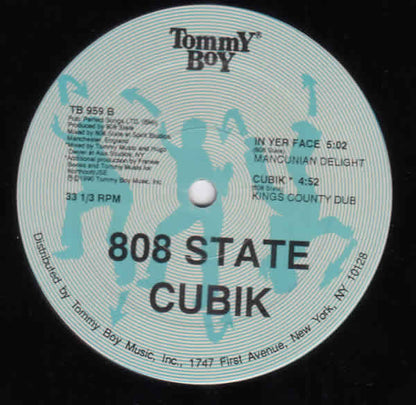 808 State - Cubik (12", Lab)