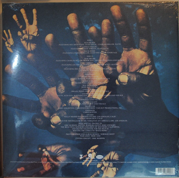 War - War (LP, Album, RE)