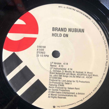 Brand Nubian : Hold On (12")