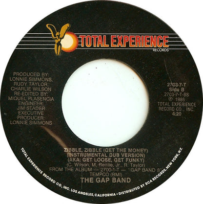 The Gap Band : Zibble Zibble (Get The Money) (7")