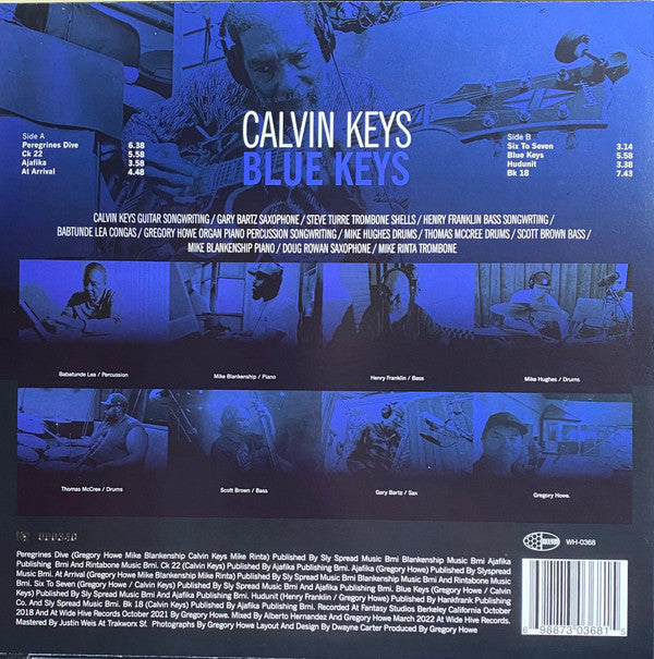 Calvin Keys : Blue Keys (LP, Num)