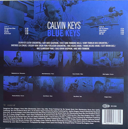 Calvin Keys : Blue Keys (LP, Num)