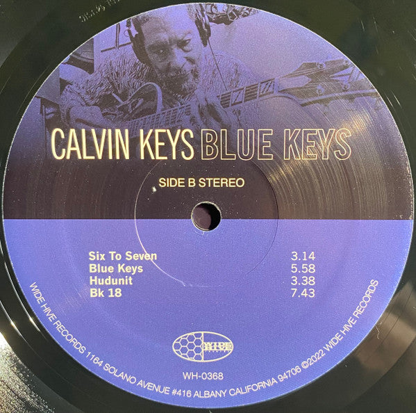 Calvin Keys : Blue Keys (LP, Num)