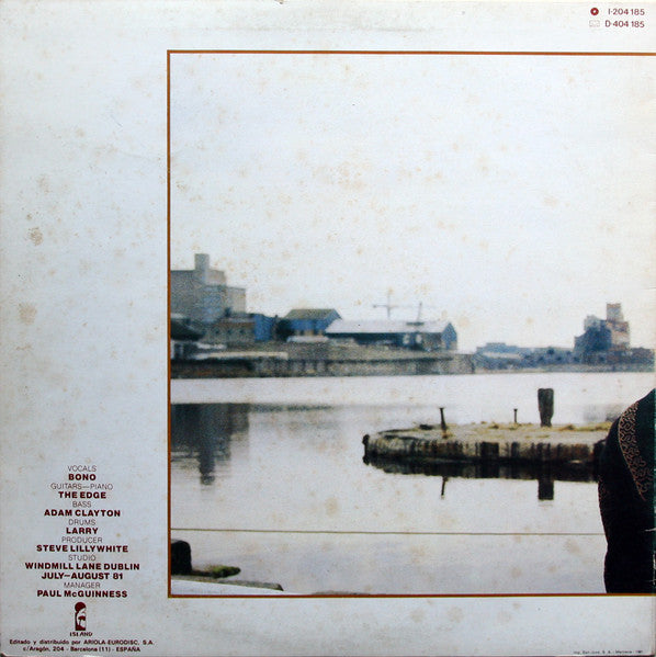 U2 : October (LP, Album)