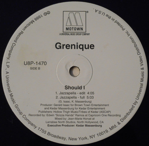 Grenique - Should I (12", Single)