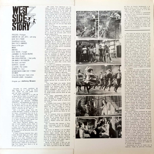 Leonard Bernstein, Stephen Sondheim : Wesy Side Story (LP, Album, Gat)
