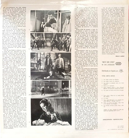 Leonard Bernstein, Stephen Sondheim : Wesy Side Story (LP, Album, Gat)