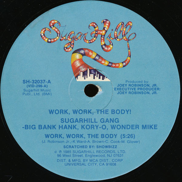 Sugarhill Gang - Work, Work, The Body! (12", Single)