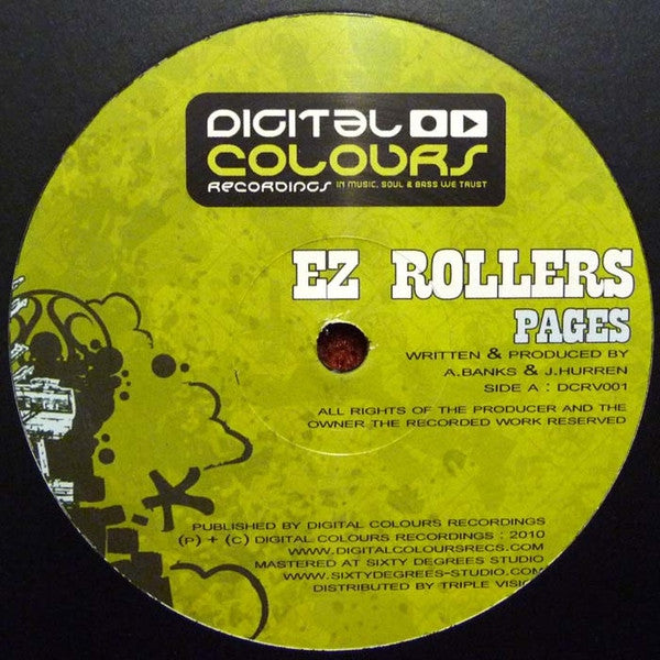 EZ Rollers* / Paul SG - Pages / Jazz 95 (12")