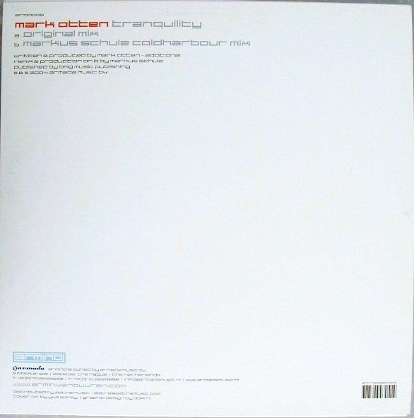 Mark Otten - Tranquility (12")