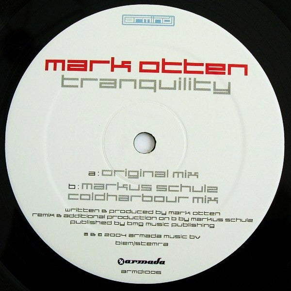 Mark Otten - Tranquility (12")