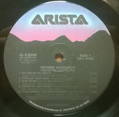 Dionne Warwick - Finder Of Lost Loves (LP, Album)
