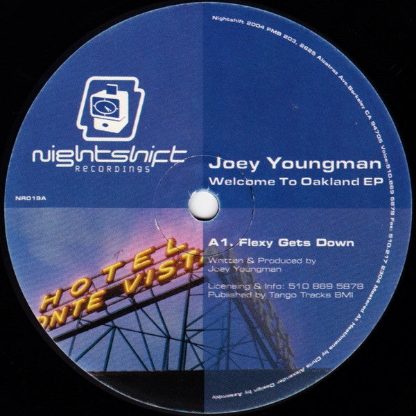 Joey Youngman : Welcome To Oakland EP (12", EP)
