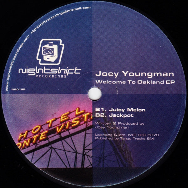 Joey Youngman : Welcome To Oakland EP (12", EP)