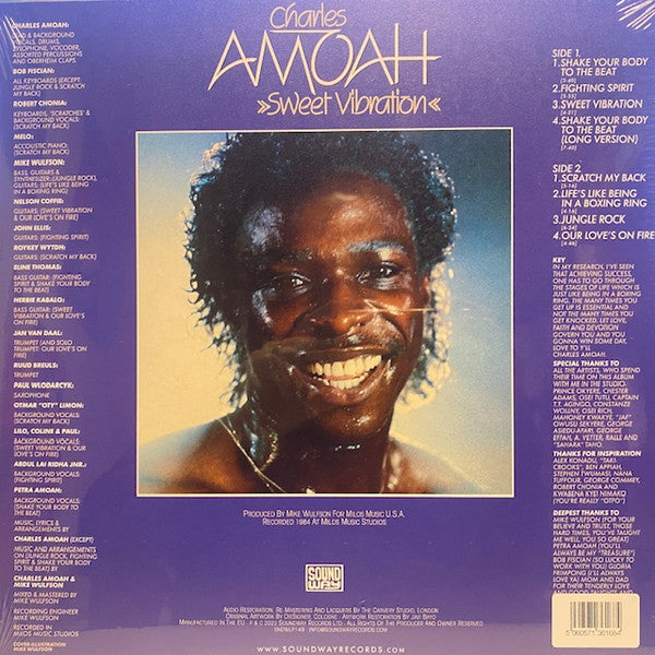 Charles Amoah : Sweet Vibration (LP, RE)