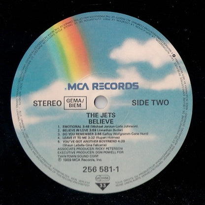 The Jets - Believe (LP, Album)