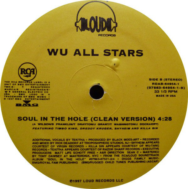Wu All-Stars : Soul In The Hole (12")