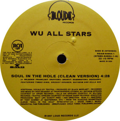 Wu All-Stars : Soul In The Hole (12")