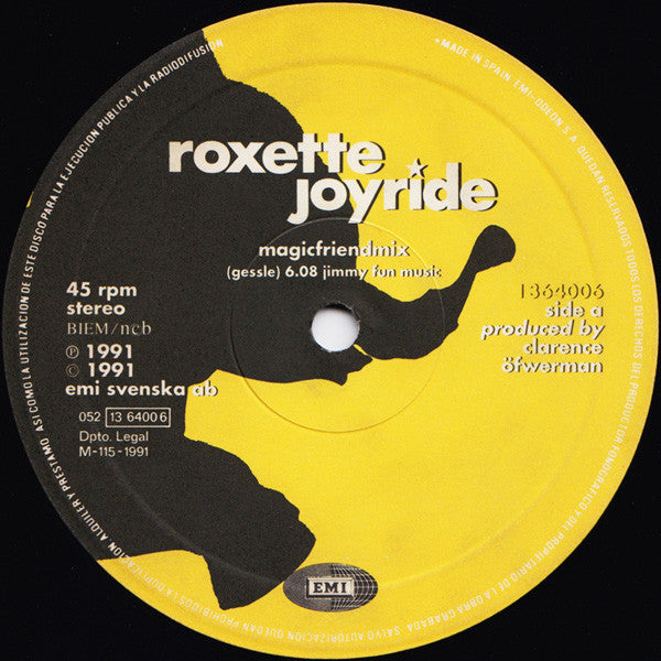 Roxette : Joyride (12")