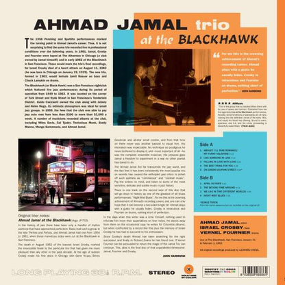 Ahmad Jamal Trio - At The Blackhawk (LP, Album, Ltd, RE, Ora)