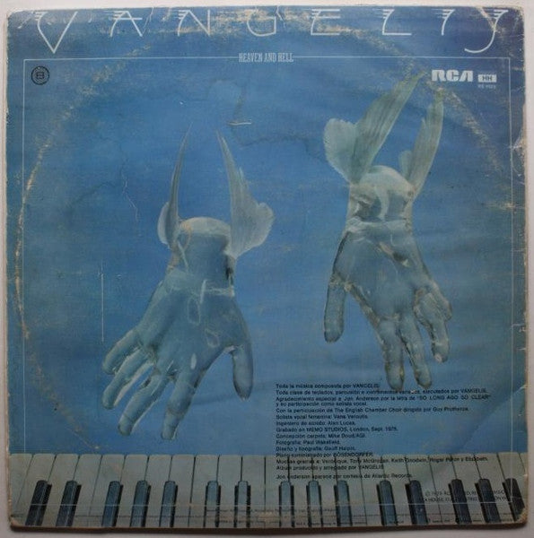 Vangelis - Heaven And Hell (LP, Album)