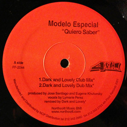 Modelo Especial - Quiero Saber (12")