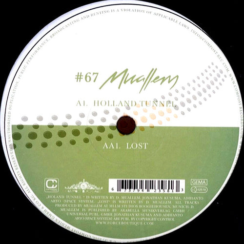 Muallem - Holland Tunnel (12")