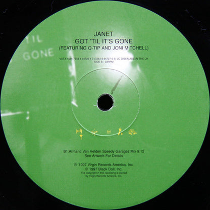 Janet* Featuring Q-Tip And Joni Mitchell - Got 'Til It's Gone (2x12", Single)