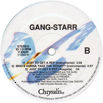 Gang Starr : Just To Get A Rep (12")