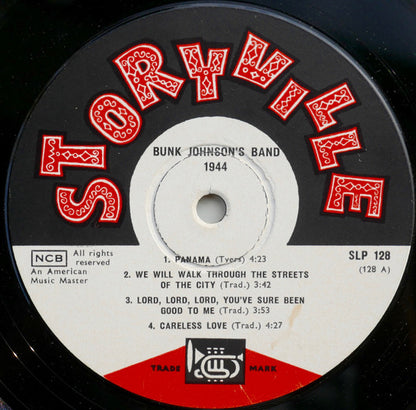 Bunk Johnson's Band* With George Lewis  - 1944 (LP, Comp)