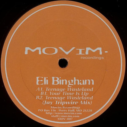 Eli Bingham : Teenage Wasteland (12")