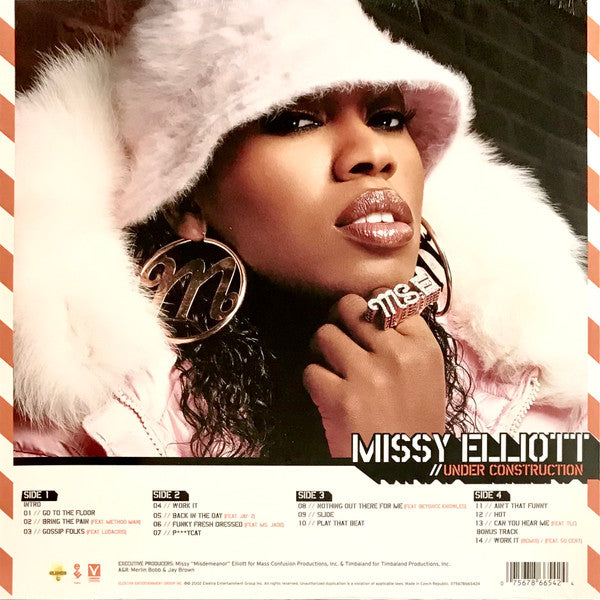 Missy Elliott - Under Construction (2xLP, Album, RE)
