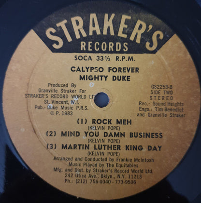 Mighty Duke : Calypso Forever (LP)