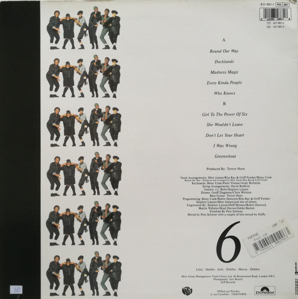Mint Juleps : The Power Of Six (LP, Album)