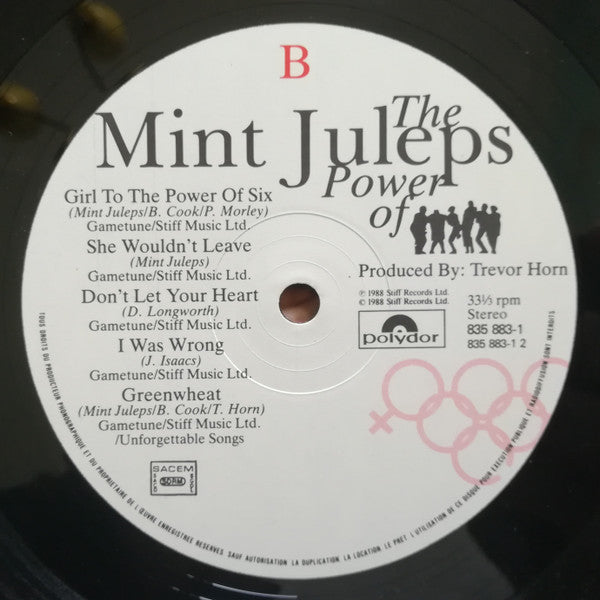 Mint Juleps : The Power Of Six (LP, Album)