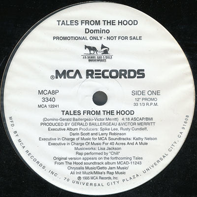 Domino : Tales From The Hood (12", Promo)