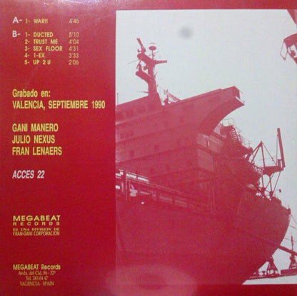 Acces 22* - War!! (12", MiniAlbum)