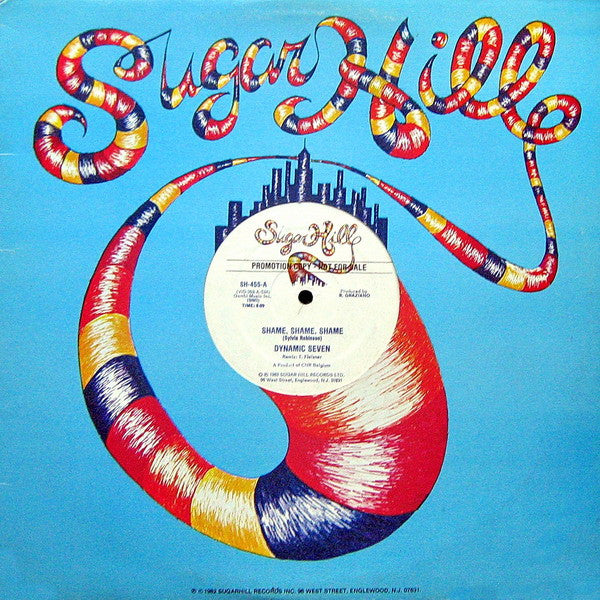 Dynamic Seven - Shame, Shame, Shame (12", Promo)