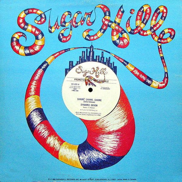 Dynamic Seven - Shame, Shame, Shame (12", Promo)
