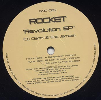 Rocket : Revolution EP (12", EP)