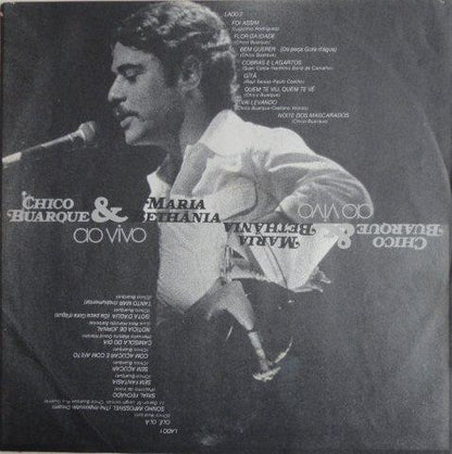 Chico Buarque & Maria Bethânia - Chico Buarque & Maria Bethânia Ao Vivo (LP, Album)