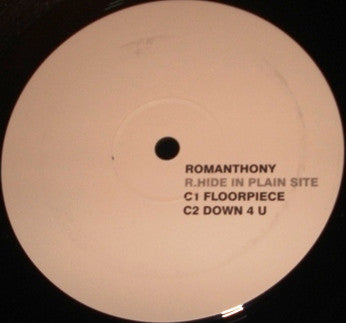 Romanthony : R.Hide In Plain Site (2xLP)