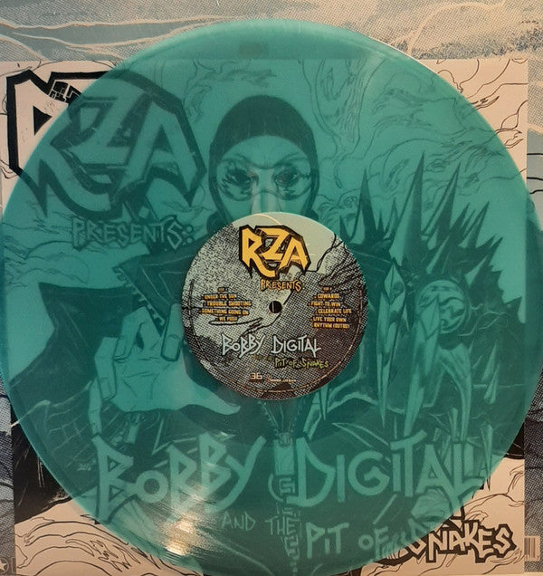 RZA Presents: Bobby Digital : Bobby Digital And The Pit Of Snakes (LP, Album, Blu)