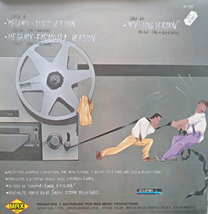 Mike Platinas & Javier Ussia : Max Mix 2 (LP, Mixed, Gat)