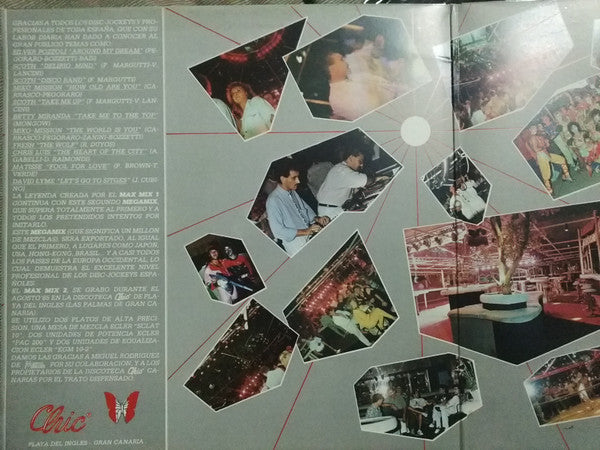 Mike Platinas & Javier Ussia : Max Mix 2 (LP, Mixed, Gat)